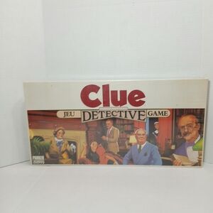 Vintage 1986 CLUE Classic Detective Board Game by Parker Brothers Sealed NEW